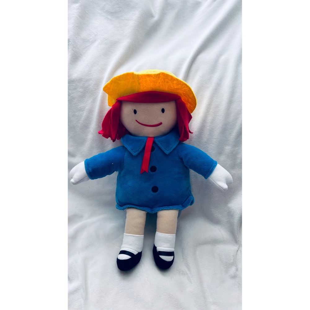 Madeline Kohl's Cares Plush Doll 14" Ludwig Bemelmans 2022 Red Hair Yellow Hat